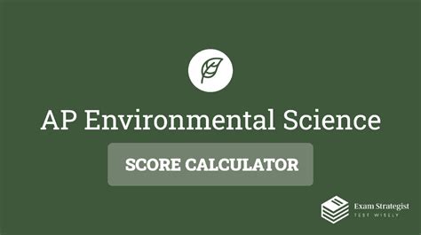 The student identifies two environmental consequences. . Ap environmental science score calculator